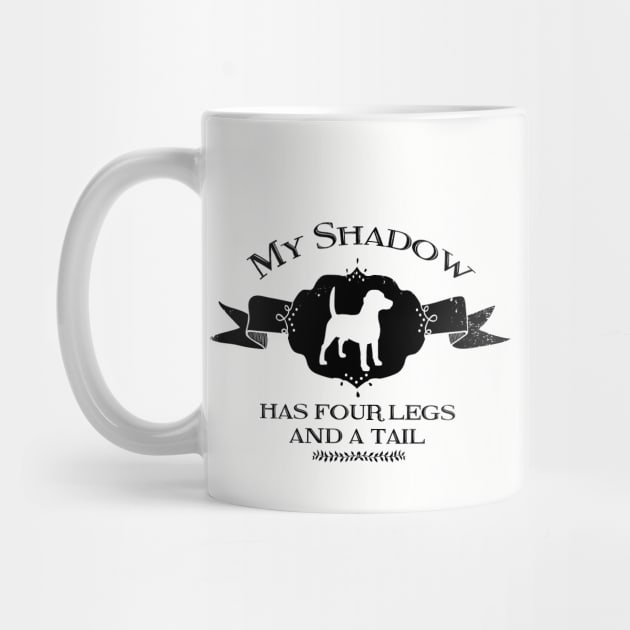 My Beagle Shadow by You Had Me At Woof